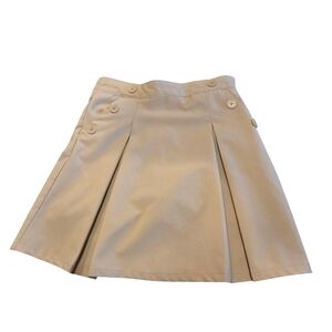 Nautica Girls 12R School Uniform Pull-on Scooter Skirt Undershorts Poplin Style